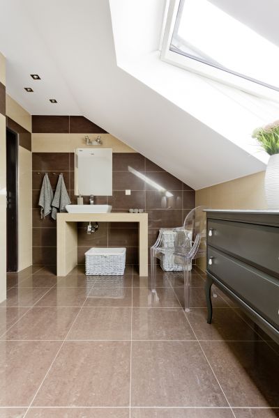 Attic Bathroom Installation in Cedar City